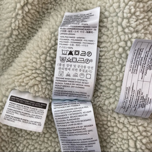 Levis shearling denim jacket - Picture 8 of 10